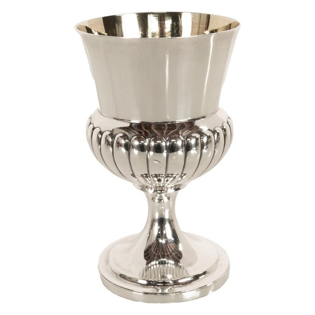 Silver Antique Scottish Sterling Silver Georgian Goblet George Fenwick Edinburgh 1810 For Sale - Image 8 of 13