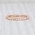 Gem: Natural Diamonds - 0.22 Total Carats, Round Brilliant Cut, F - G Color, VS2 Clarity Metal: 18k Rose Gold Weight: 2.3...
