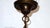 Antique French Brass and Glass Chandelier from Unbekannt, 1920s For Sale - Image 4 of 10