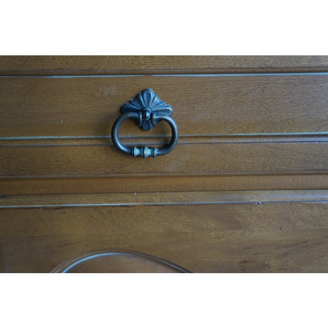 French Provincial Vintage Ethan Allen Country French Server For Sale - Image 3 of 7