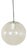 Spherical Ceiling Lamp from Peill & Putzler, 1950s For Sale
