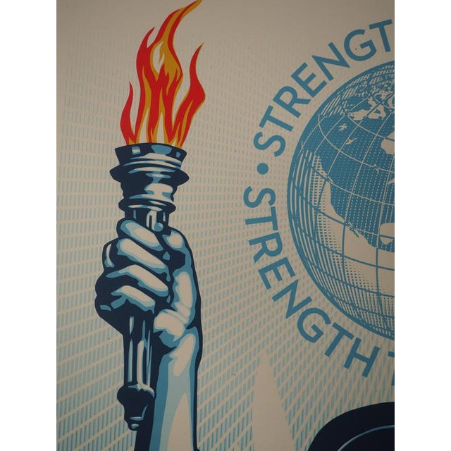 Shepard Fairey, Angel of Hope, Screenprint For Sale - Image 6 of 7