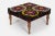 Wood Square Suzani Ottoman - Coffee Table For Sale - Image 7 of 7