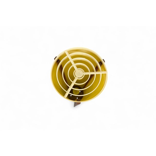 1950s Mid Century Rocket Floor Lamp in Walnut For Sale - Image 4 of 5