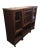 Modernist Oak Cupboard with Showcase For Sale - Image 11 of 12