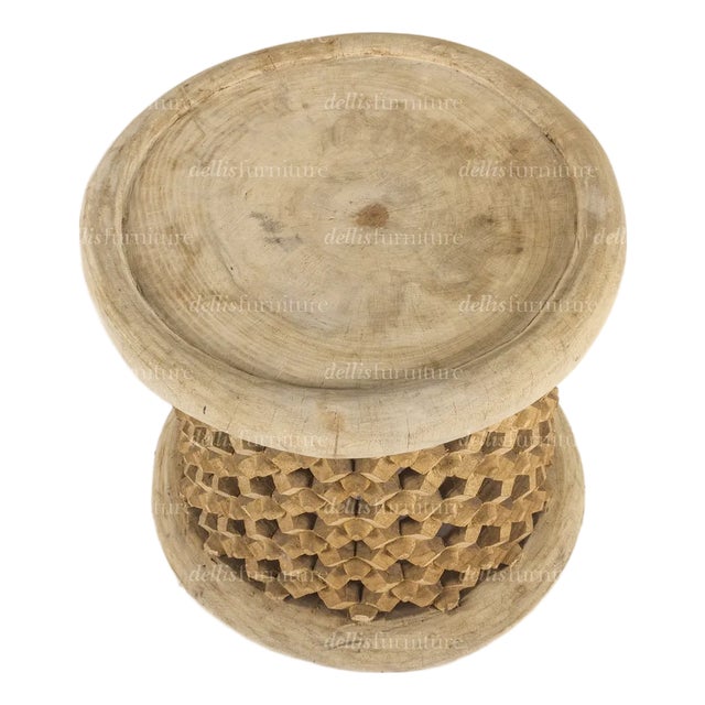 African Handmade Coffee Table by Delgo Ako For Sale