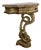 20th Century Italian Polychrome Pedestal with Marble Top, 1950 For Sale