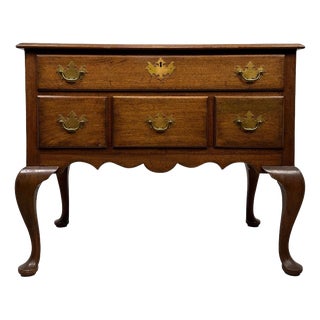 Antique English Mahogany Side Table, 1900s For Sale
