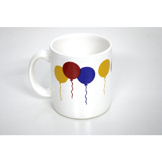 Balloon Birthday Service from Waechtersbach, 1970s, Set of 8 For Sale - Image 3 of 6