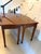 Antique Neoclassical Mahogany Serpentine Serving Console Tables, 1920, Set of 2 For Sale - Image 10 of 16