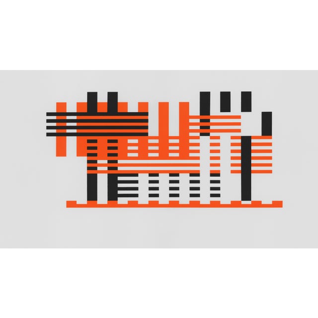Serigraph by Josef Albers from the monumental "Formulation : Articulation" published by Harry N. Abrams and Ives-Sillman...