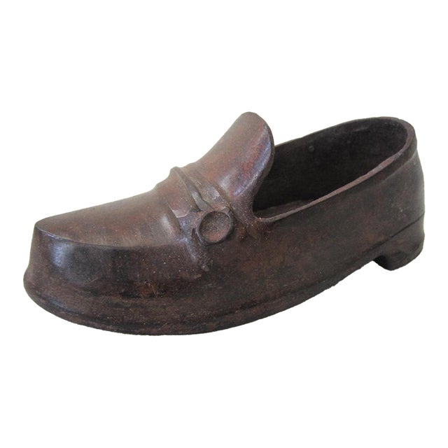 1950's Bronze Shoe For Sale