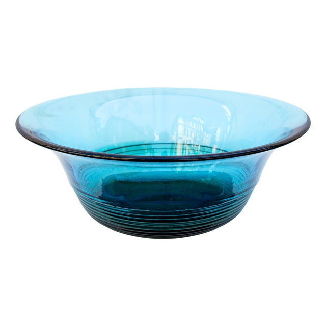 Murano Glass Centerpiece Vase from VeArt, 1980s For Sale