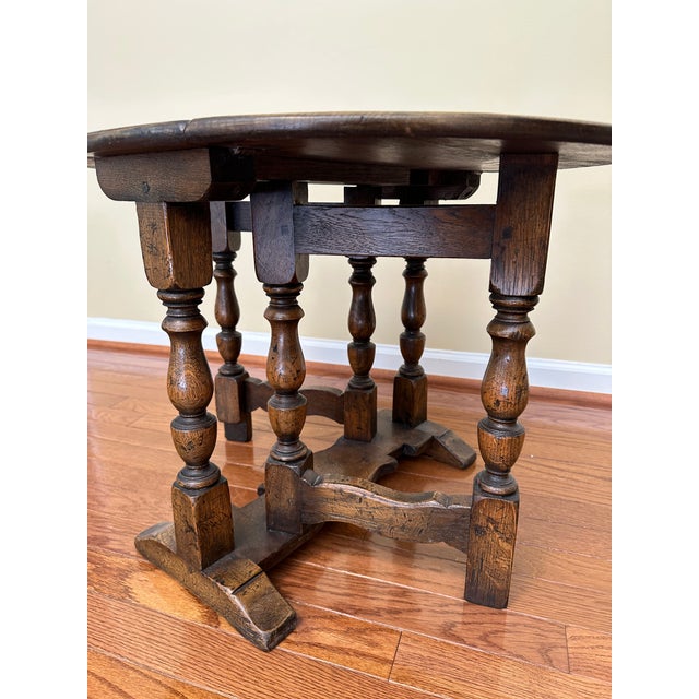 English 18th Century English Gateleg Side Table For Sale - Image 3 of 5