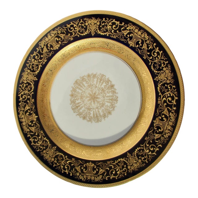 Porcelain Black Knight Blk 101 Pattern Set of 12 For Sale