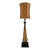 Vintage Art Deco Style Tassel Column Table Lamp by Tyndale For Sale