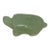 Vintage Hand Carved Light Green Nephrite Jade Turtle Tortoise Figurine Red Box For Sale
