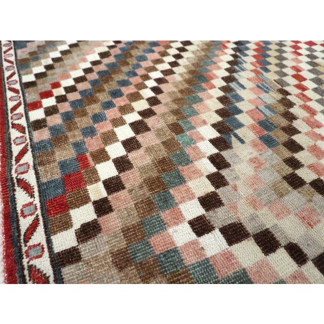 Mid 20th Century Galerie Shabab Collection Mid-20th Century Turkish Anatolian Square Carpet For Sale - Image 5 of 9