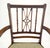 Wood Very Fine Carved Mahogany Open Arm Faux Bamboo Arrows Back Armchair MINT For Sale - Image 7 of 11