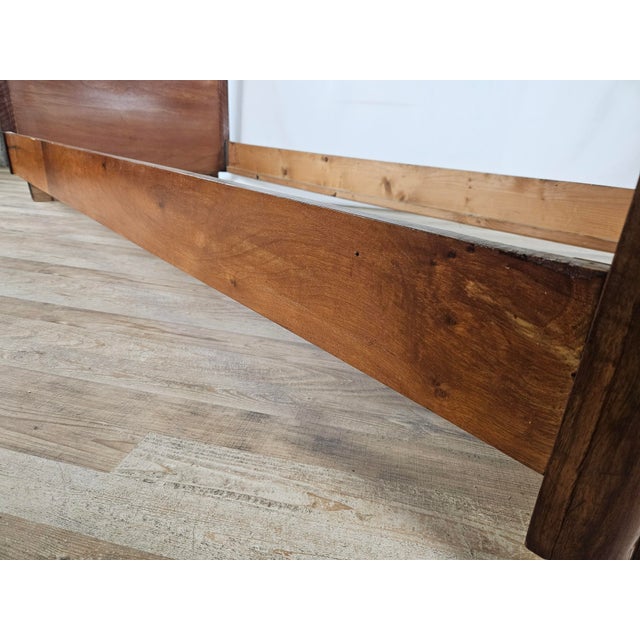 Art Deco Walnut Bed, 1940 For Sale - Image 17 of 18
