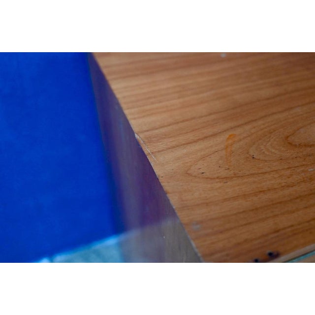 Vintage Bedside Table in Two-Tone Wood, 1950s For Sale - Image 17 of 18