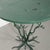Late 20th Century Organic Tree Form Metal Table Hand Painted Green For Sale - Image 5 of 10