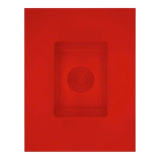 Contemporary Abstract C-Print Photography "Red Box" by Richard Caldicott For Sale