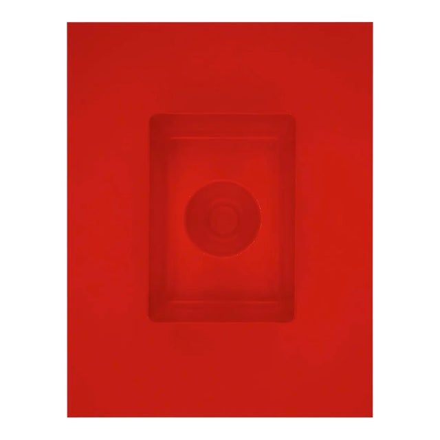 Contemporary Abstract C-Print Photography "Red Box" by Richard Caldicott For Sale