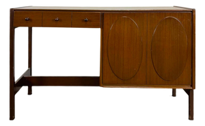 Mahogany Desk by Jacques Auville