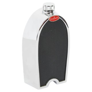 Vintage Chromium Radiator Decanter from Bugatti, Late 20th Century For Sale