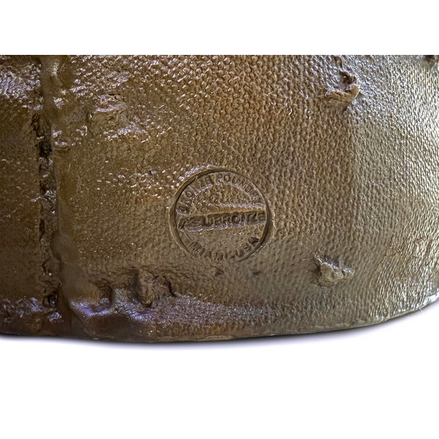 Manuel Mendive, Rostro (Rare, Large Bronze Sculpture), 2014 For Sale - Image 4 of 5