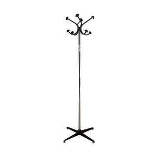 Chromed Swivel Coat Rack in Metal, 1960 For Sale