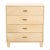 Mid-Century Parchment Covered Commode or Night Stand, C. 1960. For Sale