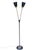 Mid Century Modern Double Gooseneck 3 Way Floor Lamp by Gerald Thurston for Lightolier 70" Tall when both lights are...