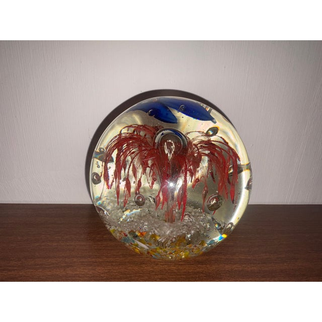Murano Glass Paperweight, 1950 For Sale - Image 9 of 9