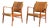 Scandinavian Leatherette Armchairs, 1960s, Set of 2 For Sale
