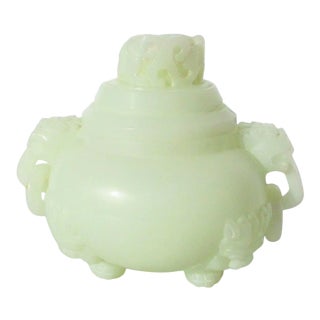 Vintage Peking Glass Incense Burner For Sale