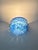 Vintage Murano Glass Neverrino Wall Lamp by Gae Aulenti for Vistosi, 1970s For Sale - Image 6 of 16