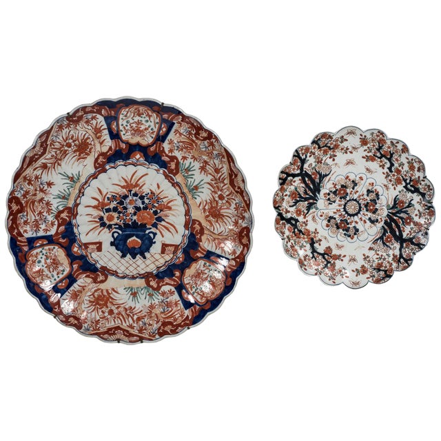 19th Century Japanese Plates, Set of 2 For Sale