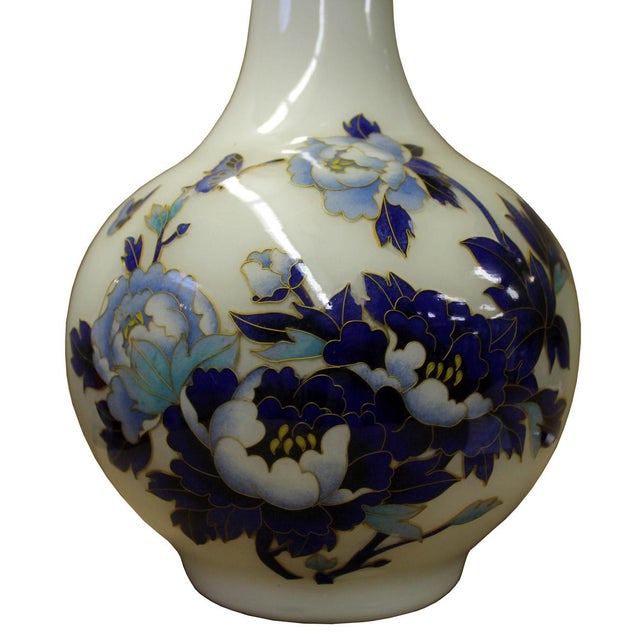 Chinese White Porcelain Flower Vase Chairish