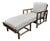 McGuire Furniture Bamboo Chaise Lounge, Circa 1970's For Sale