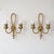 Mid-Century Modern 1940s Mid-Century Modern Brass Wall Lights by Angelo Lelii for Arredoluce - Pair For Sale - Image 3 of 8