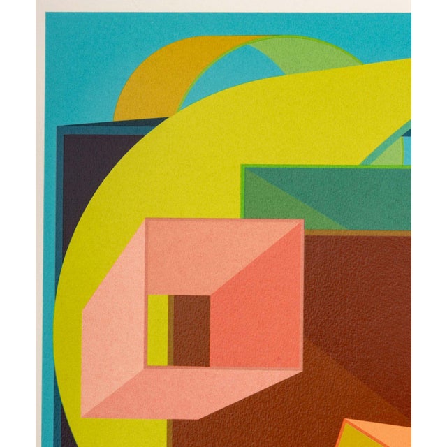 Al Held "Scholes Ii" Screenprint, 1991 For Sale - Image 4 of 13
