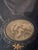 Wood Antique 19th Century "Pharaoh's Horses" Lithograph in Openwork Ornate Oval Frame For Sale - Image 7 of 10