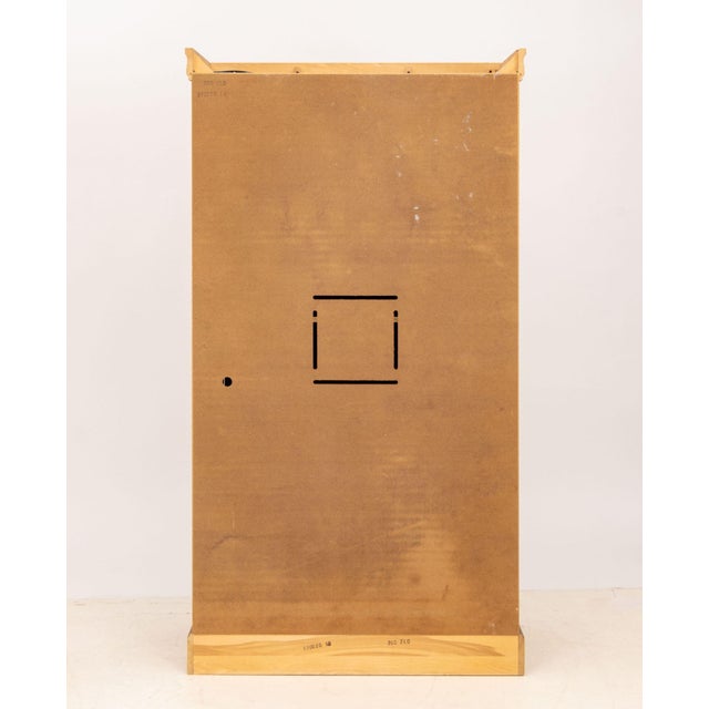 Wood Modern Cherrywood Two-Door Wardrobe For Sale - Image 7 of 7