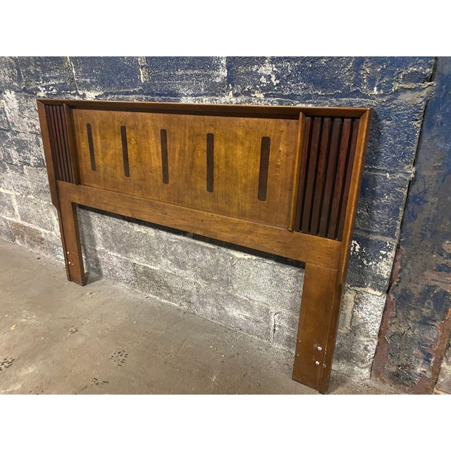 1970s Lane Tower Suite Headboard Attributed to Dave Parmalee For Sale In New York - Image 6 of 6