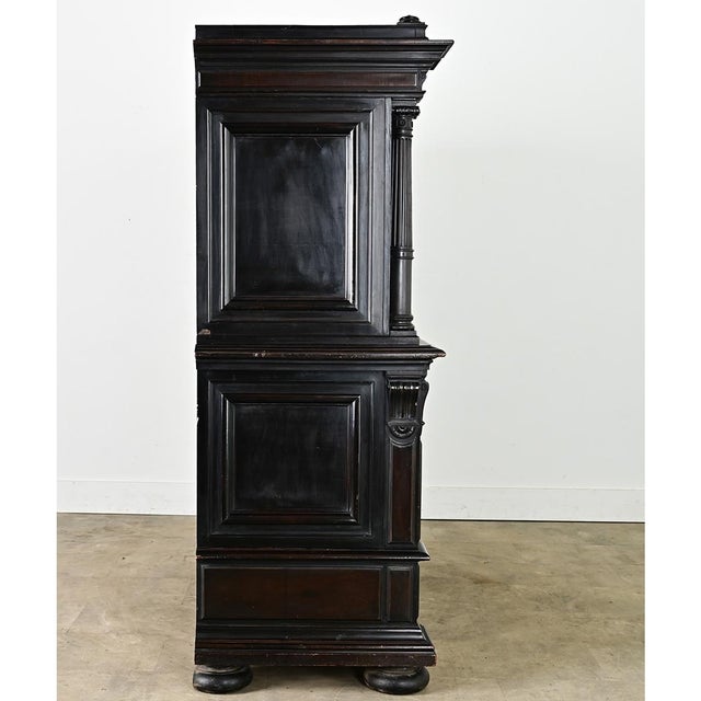 French 19th Century Napoleon III Ebonized Cabinet For Sale - Image 15 of 15