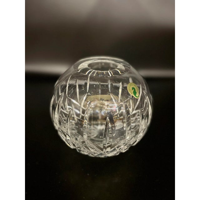 Waterford Late 20th Century Waterford Lismore Rose Bowl/Vase For Sale - Image 4 of 13