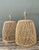 Vintage Woven Rattan Lamps - A Pair For Sale - Image 4 of 12