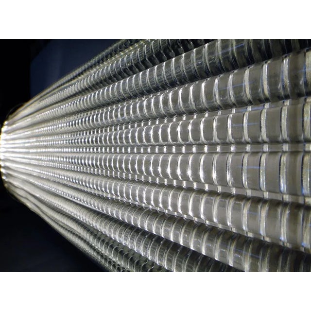 Overscale Laudarte Srl Murano Glass Sconces With Nickel Finish For Sale In Miami - Image 6 of 8